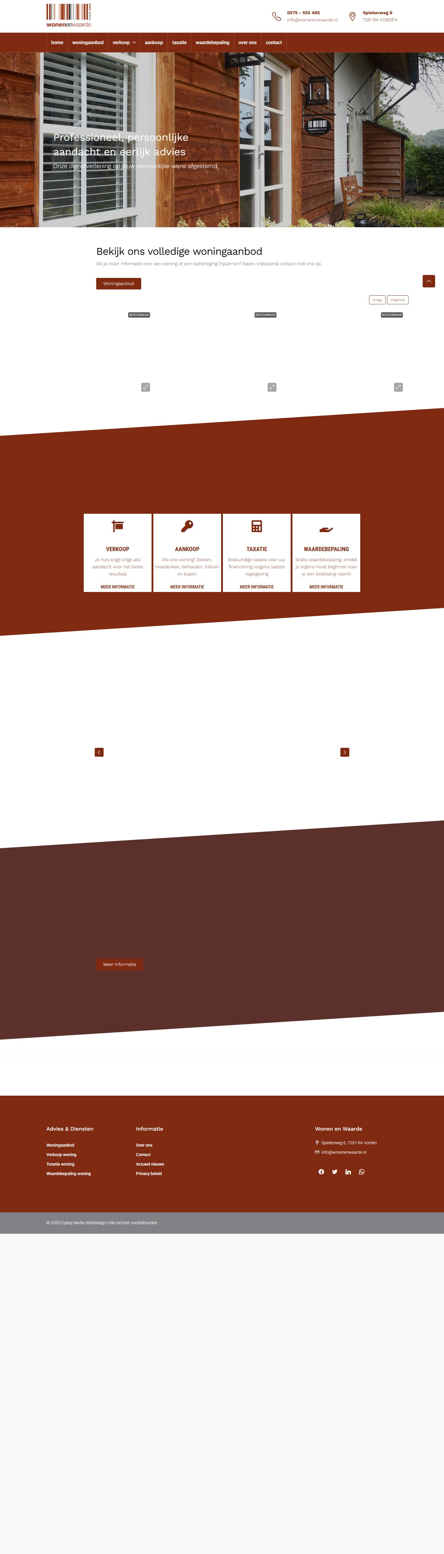 Kantoorfoto wonen en waarde