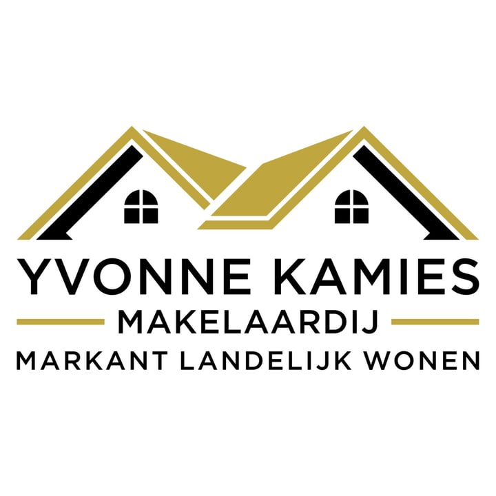 Logo Yvonne Kamies Makelaardij, Markant Landelijk Wonen