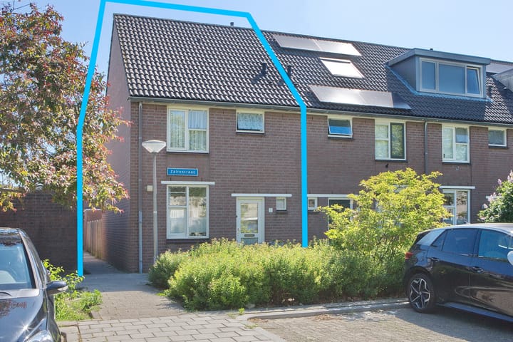 Zaïrestraat 1 in Delft