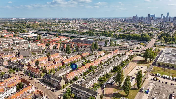 Zonnebloemstraat 9A in Rotterdam foto