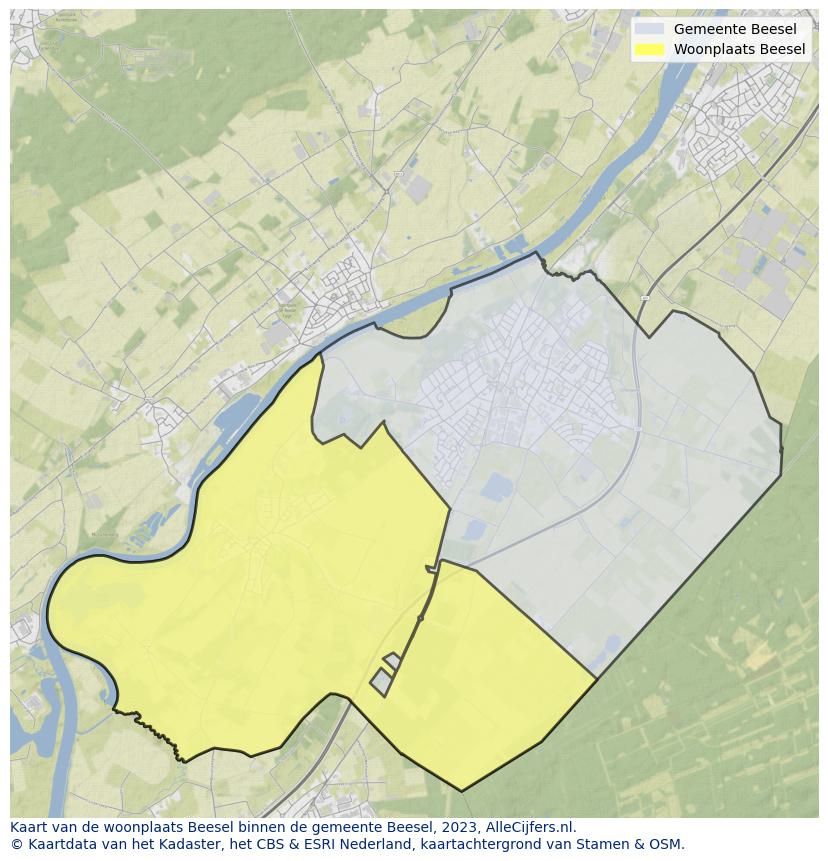 Kaart van makelaars in Beesel, gemeente Beesel