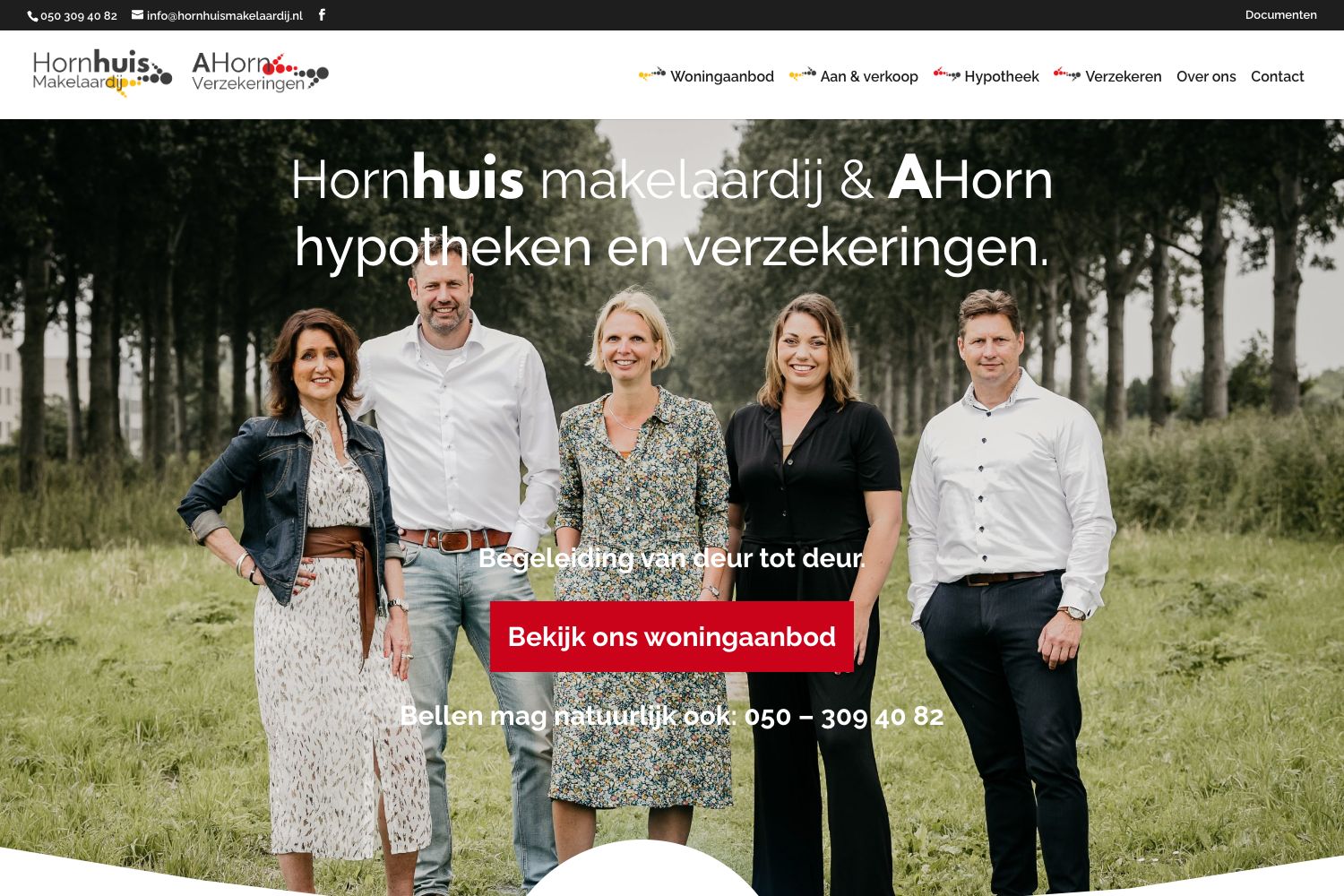 Kantoorfoto Hornhuis Makelaardij