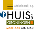 Logo van 't Huis Van Groningen Makelaars|buitengewoon Wonen