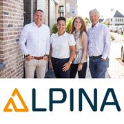 Logo van Alpina (voorheen De Leeuw Makelaardij)
