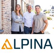 Logo van Alpina (voorheen De Leeuw Makelaardij)