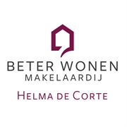 Logo van Beter Wonen Makelaardij Helma De Corte