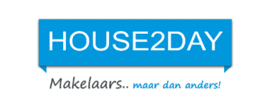 Logo van House2day Makelaars!