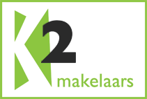 Logo van K2makelaars