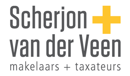 Logo van Scherjon + Van Der Veen Makelaars