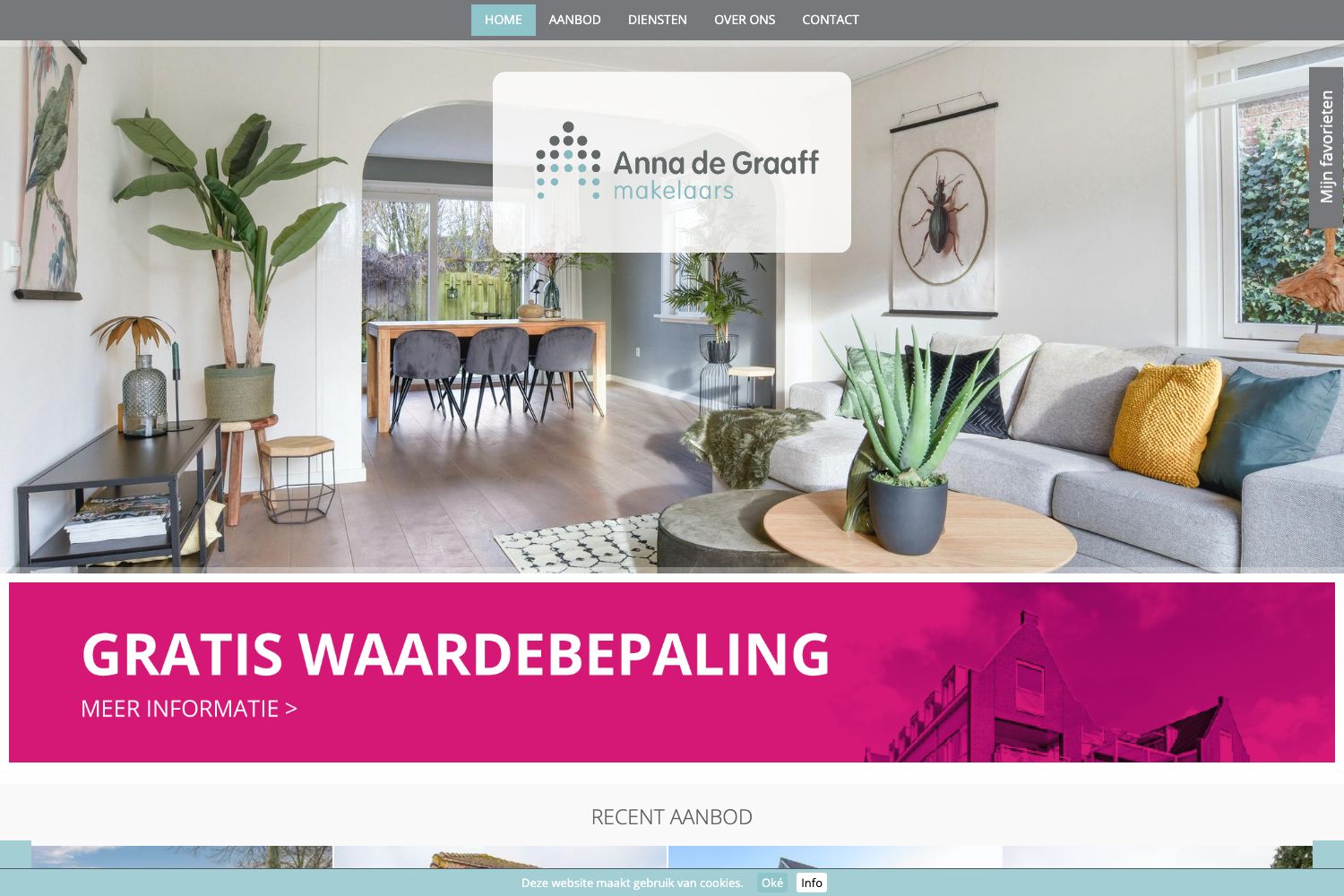 Website screenshot https://annadegraaff.nl