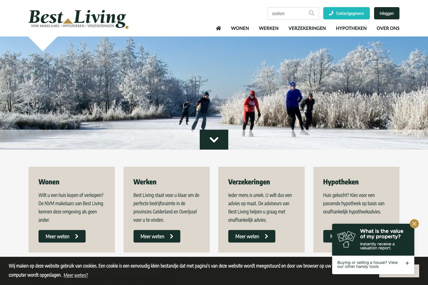 Website screenshot https://bestliving.nl