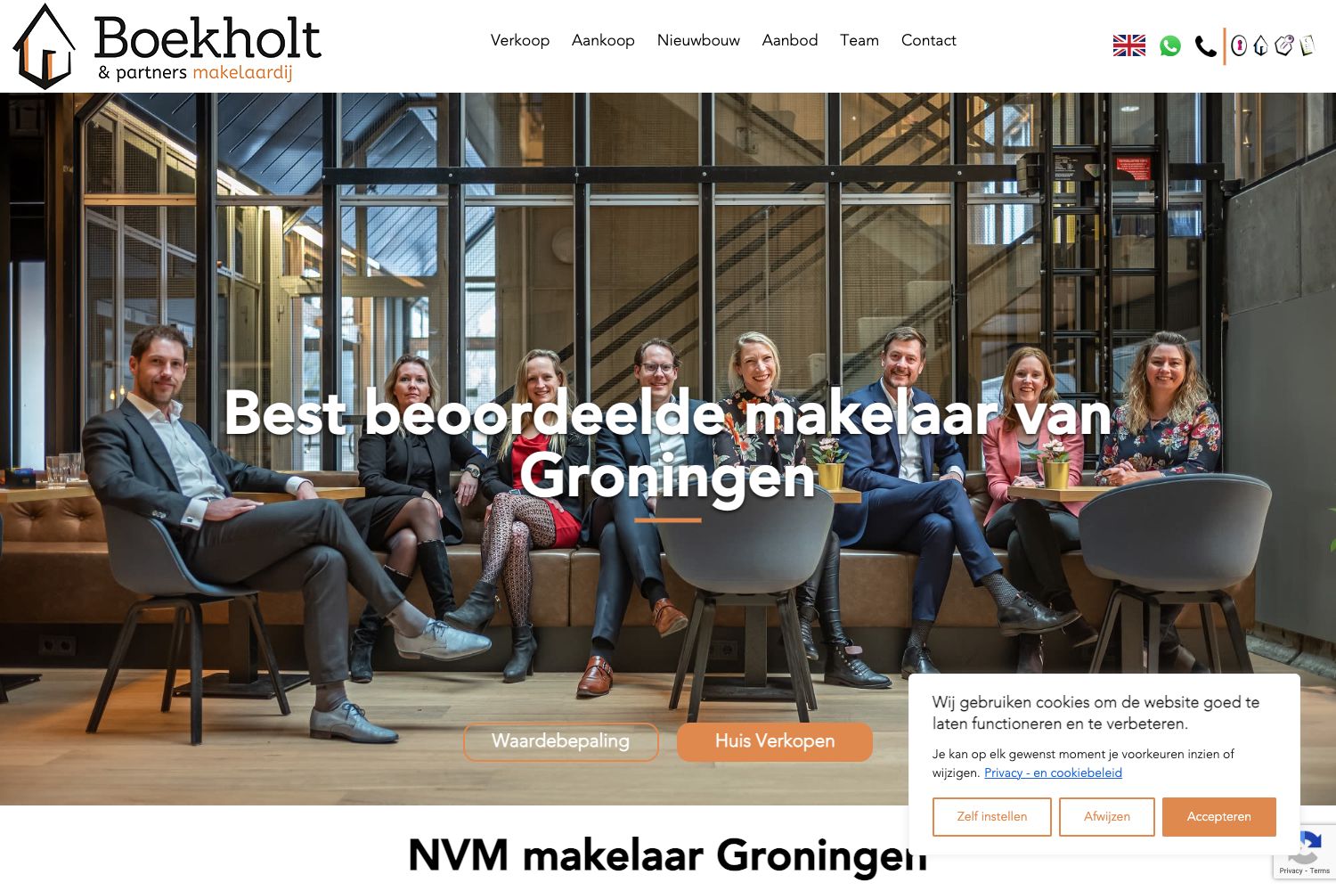 Website screenshot https://boekholt-partners.nl