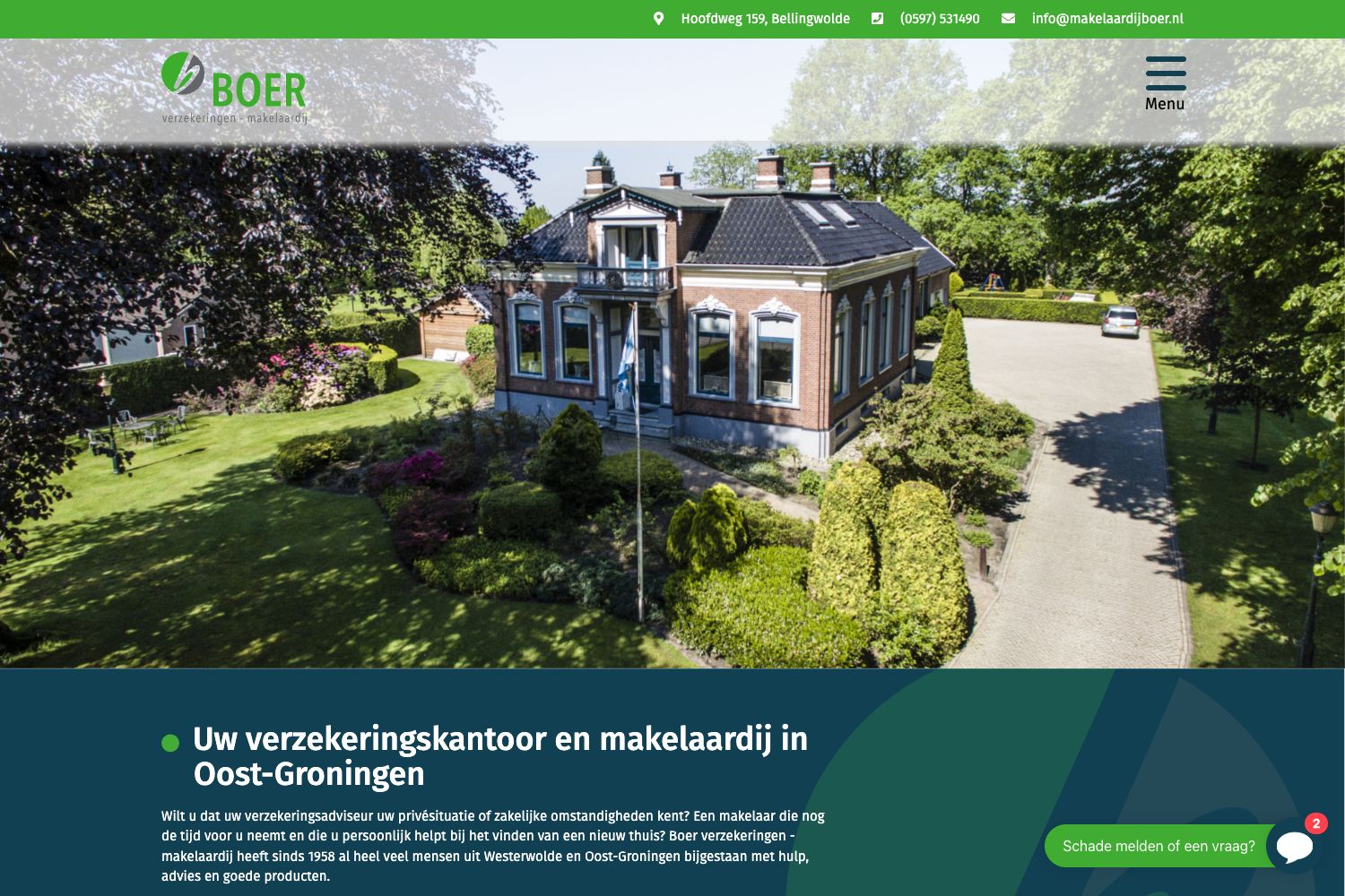 Website screenshot https://makelaardijboer.nl