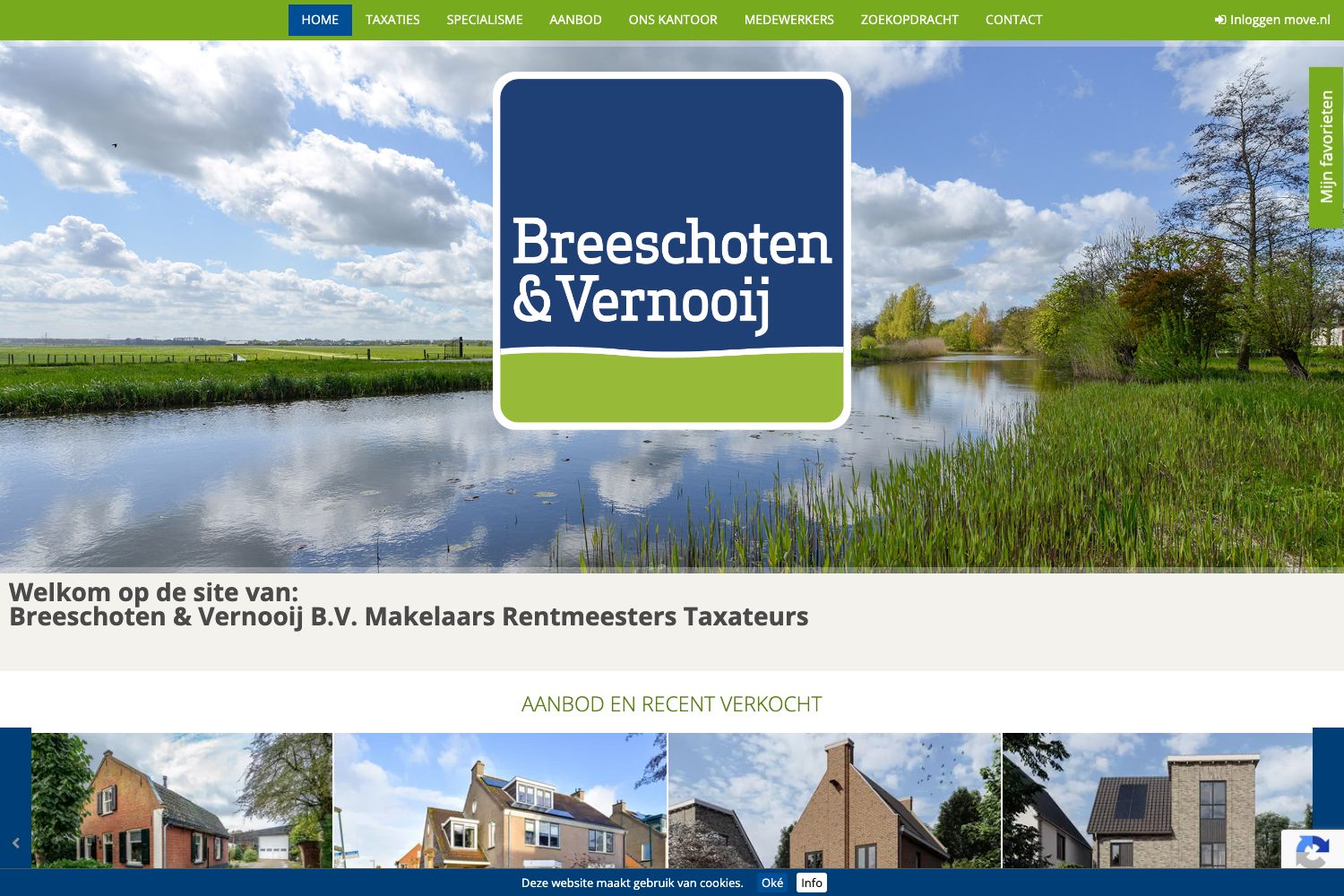 Website screenshot https://breeschotenenvernooij.nl