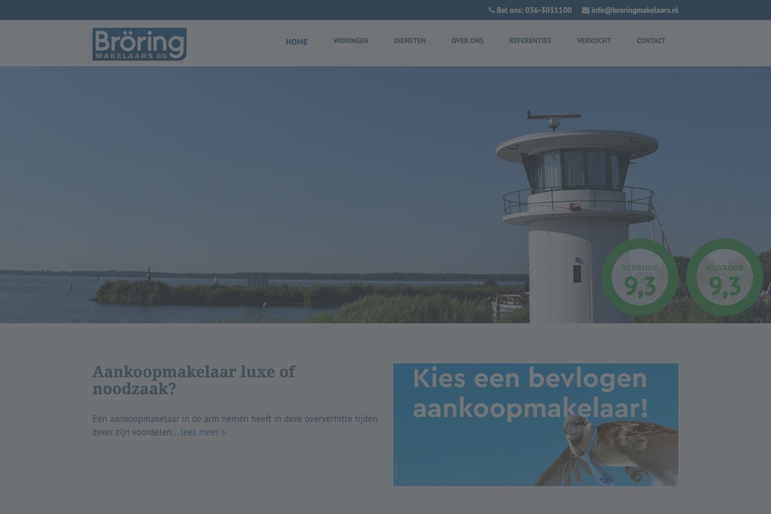 Website screenshot https://broringmakelaars.nl