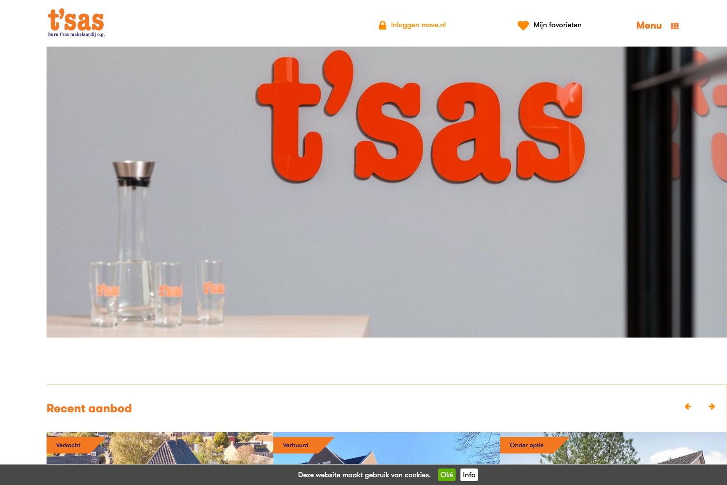 Website screenshot https://tsas.nl