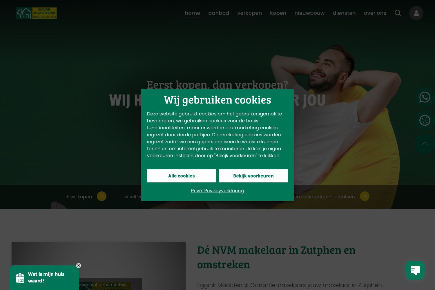 Website screenshot https://egginkmaalderinkzutphen.nl