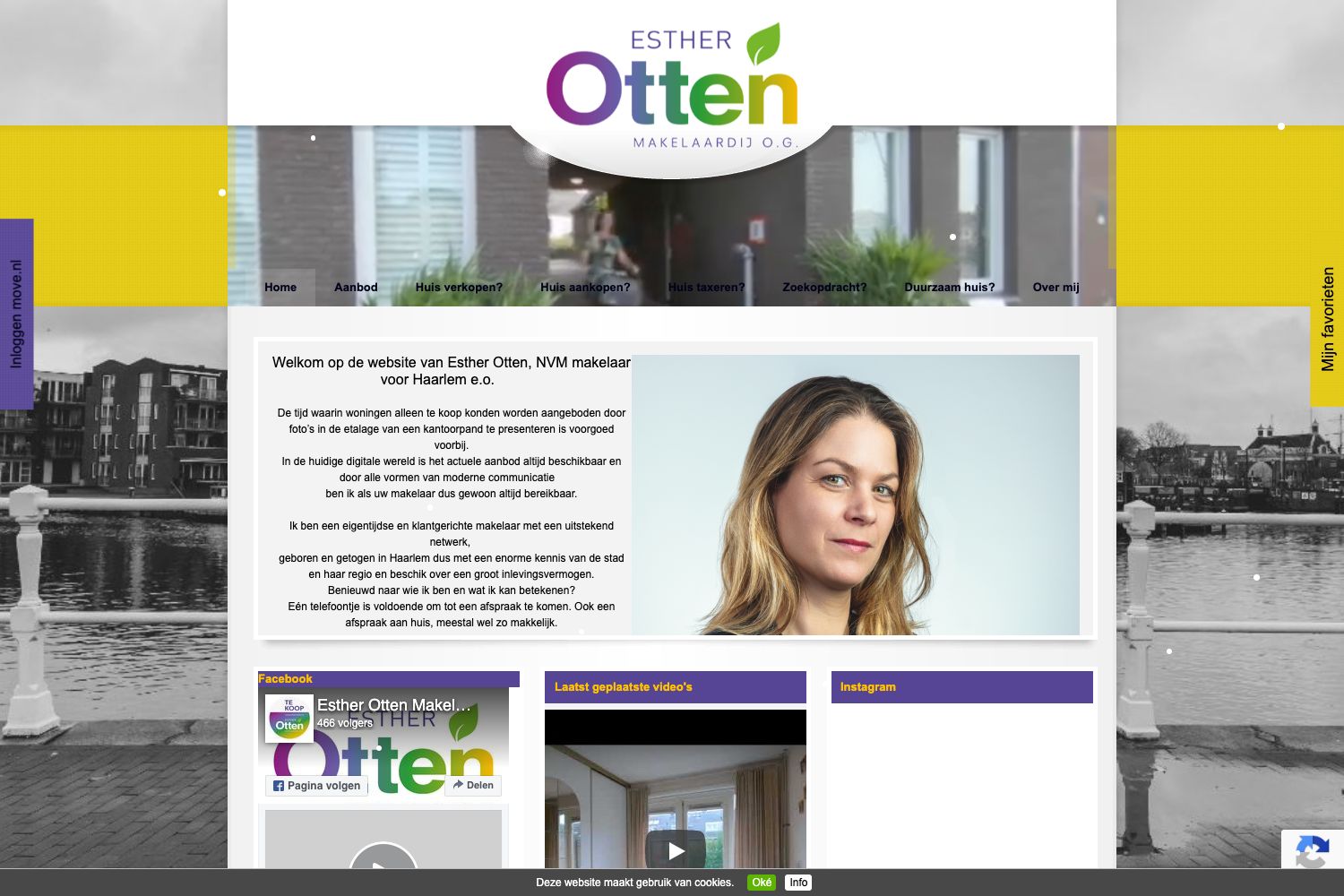 Website screenshot https://estherotten.nl