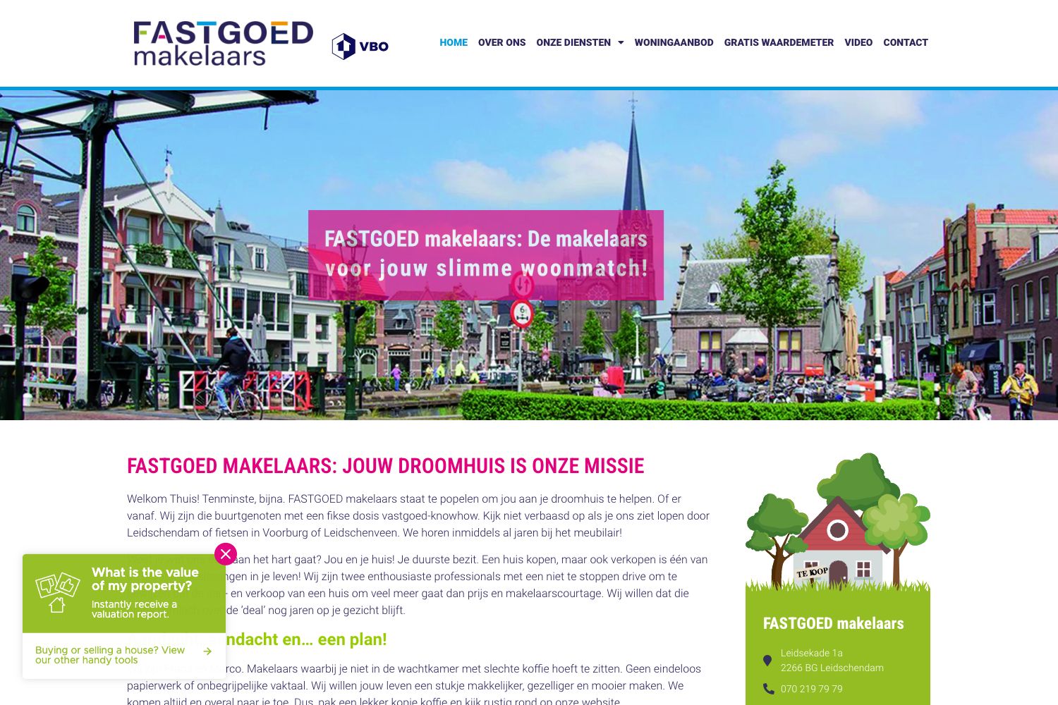 Website screenshot https://fastgoed.pro