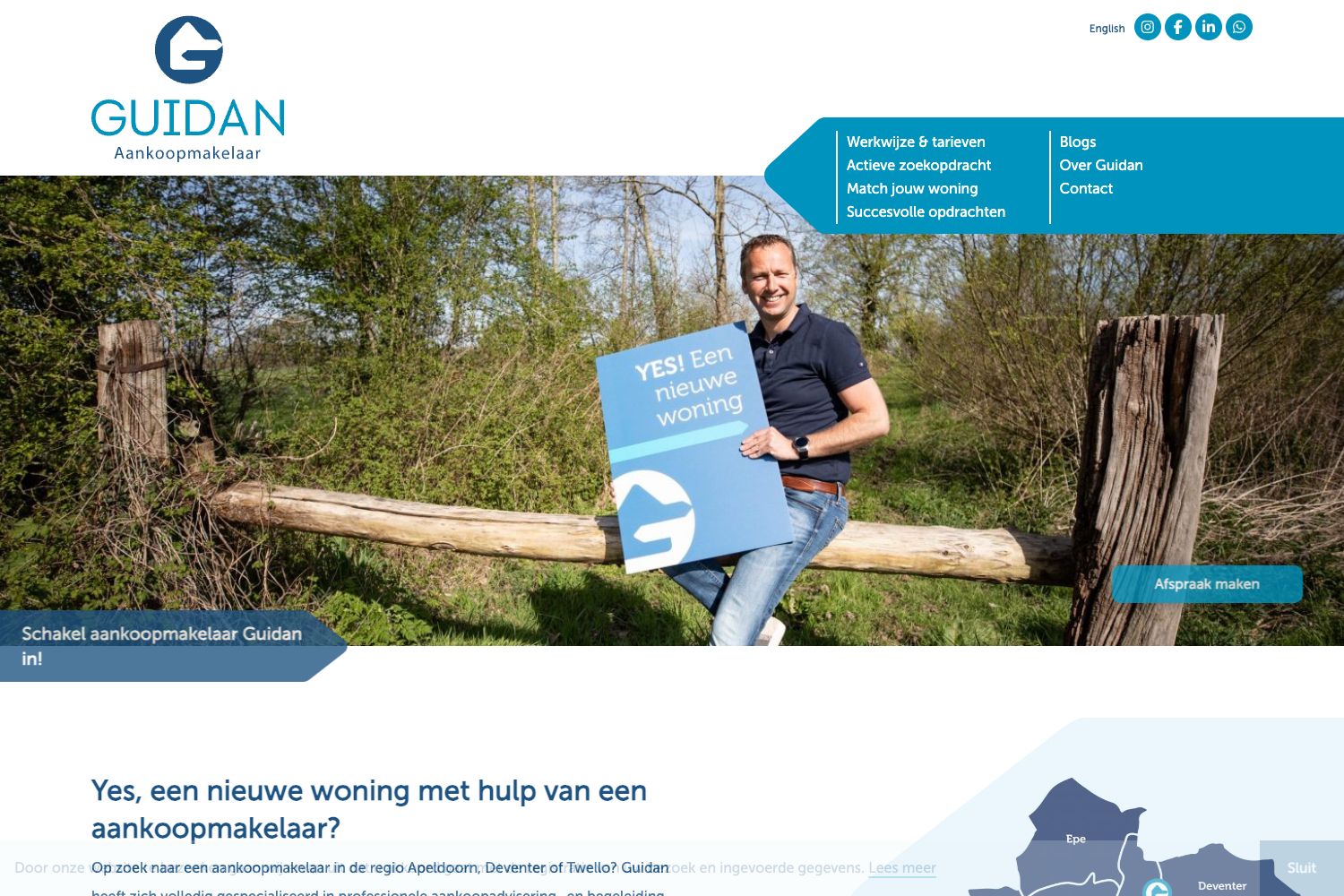 Website screenshot https://guidan.nl