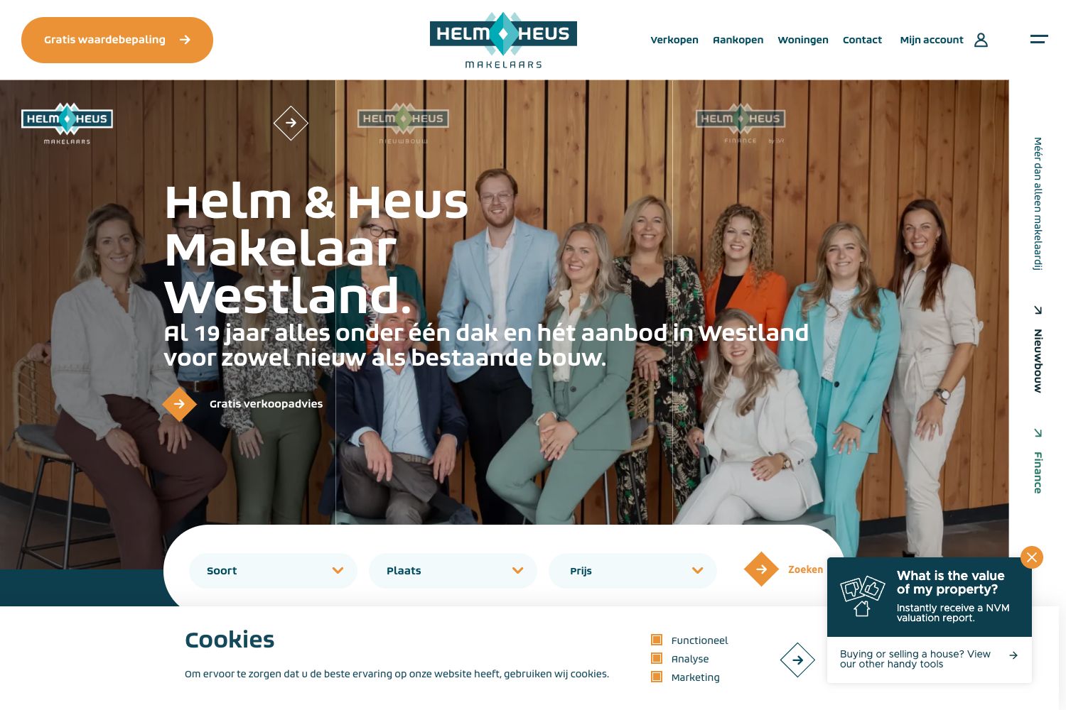 Website screenshot https://helmheus.nl