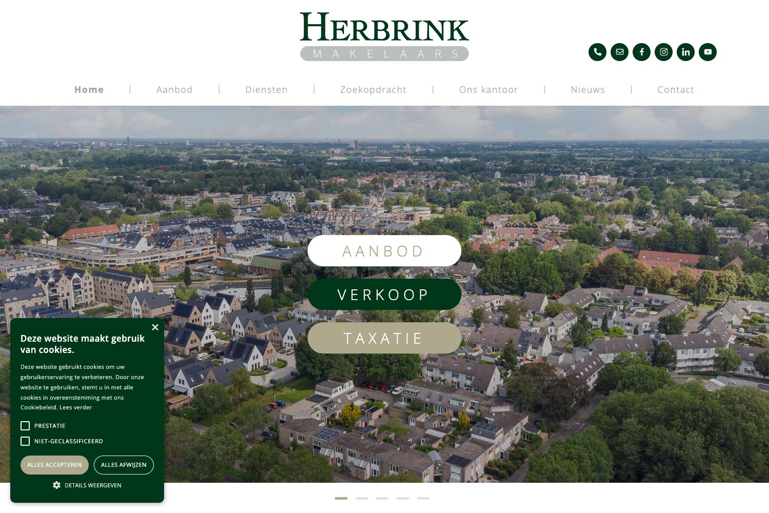 Website screenshot https://herbrink.nl