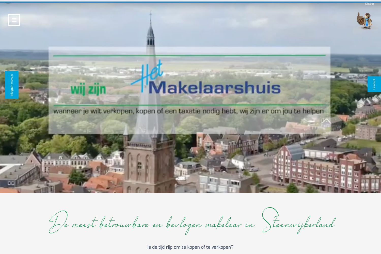 Website screenshot https://hetmakelaarshuis.nl