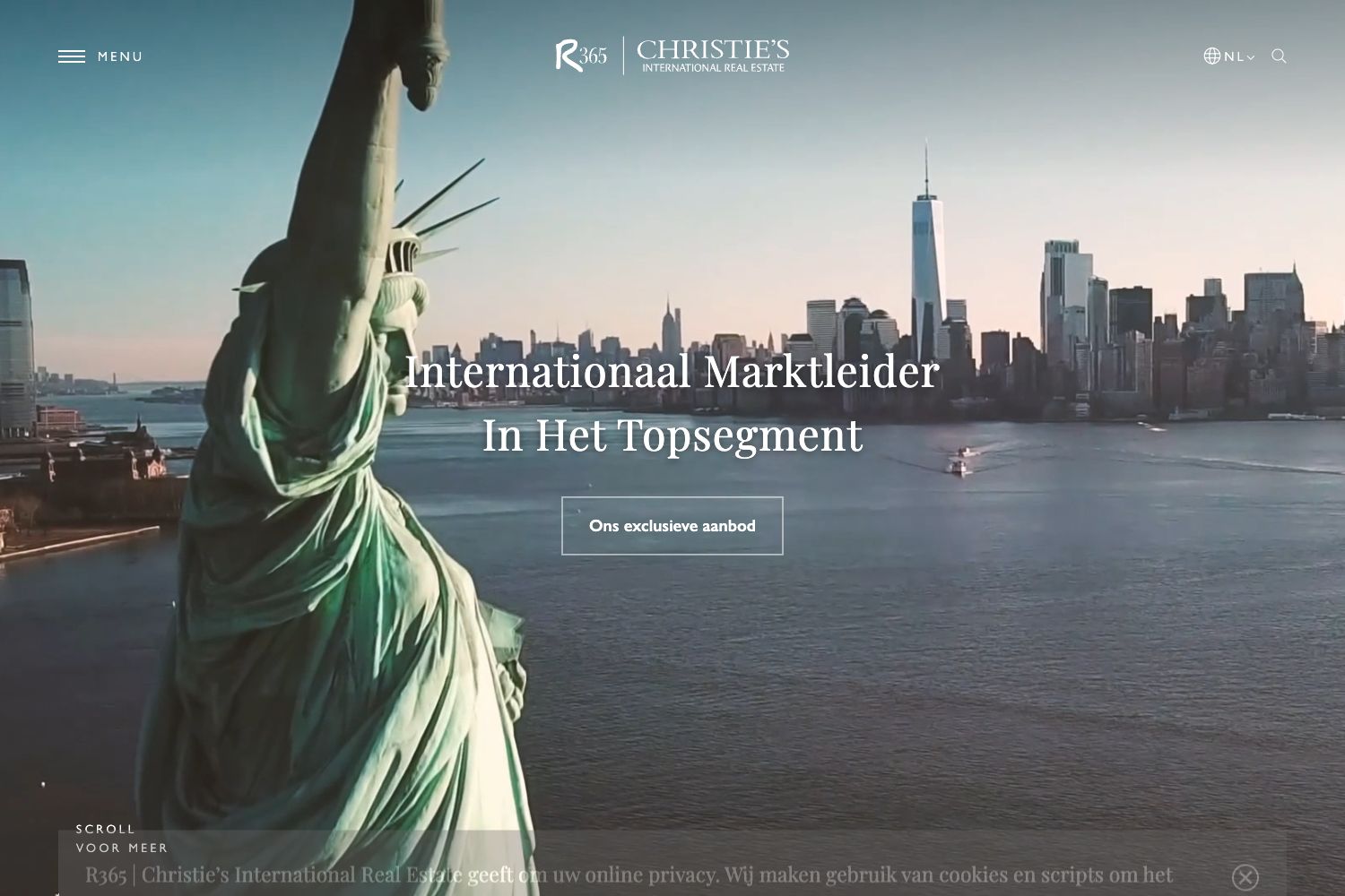 Website screenshot https://r365.nl