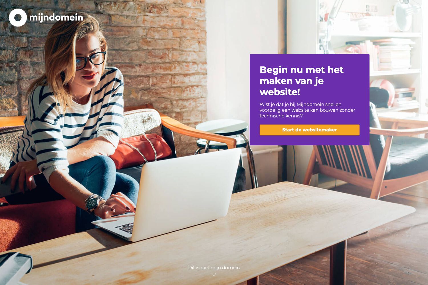 Website screenshot https://jandemakelaar.nl