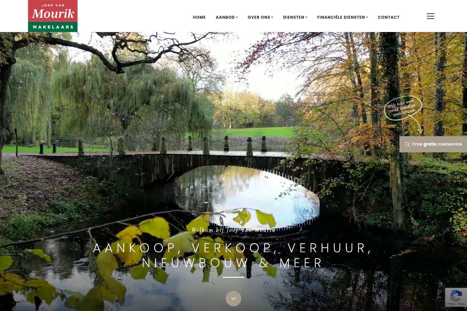 Website screenshot https://joopvanmourik.nl
