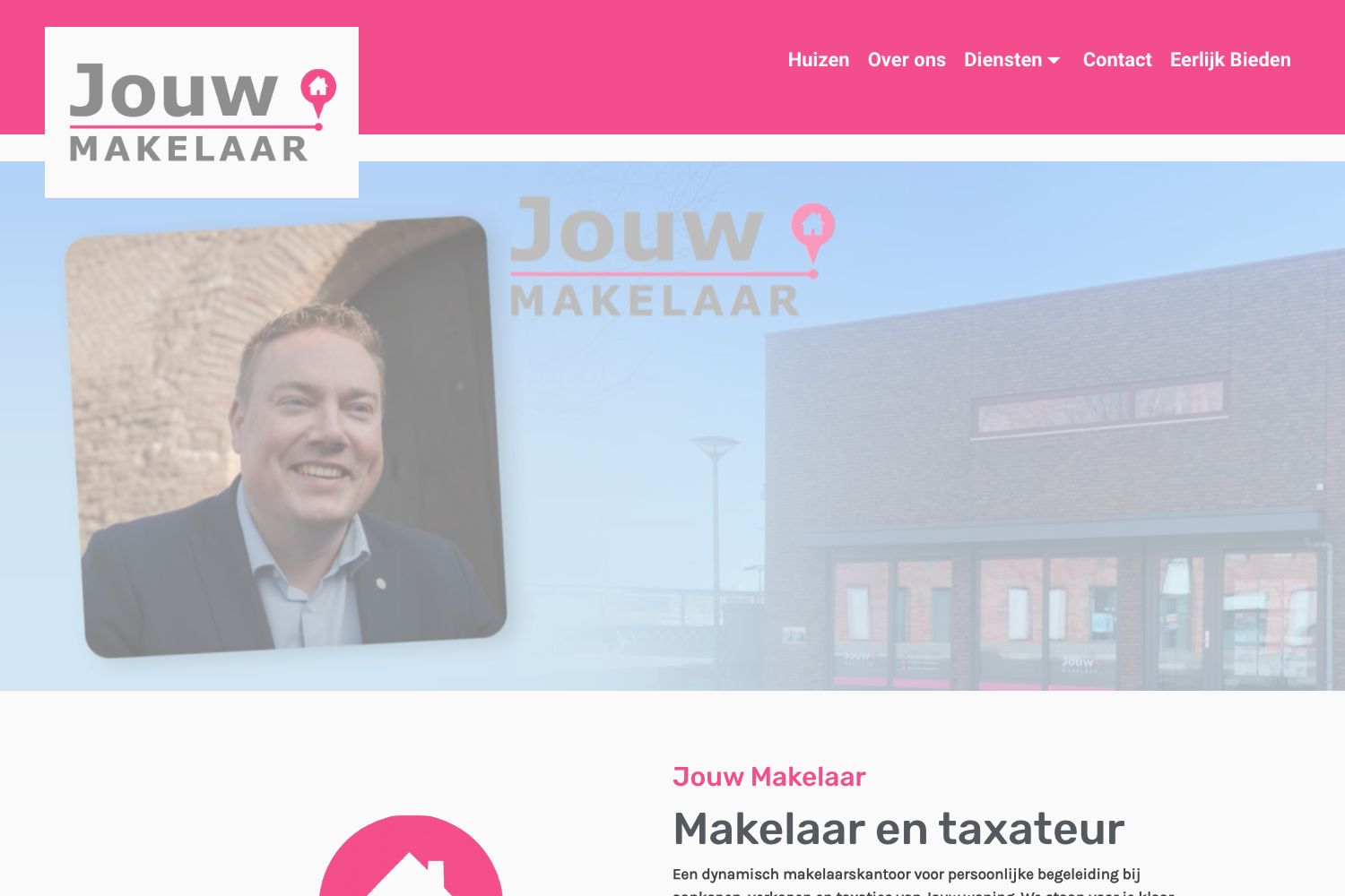 Website screenshot https://jouw-makelaar.nl