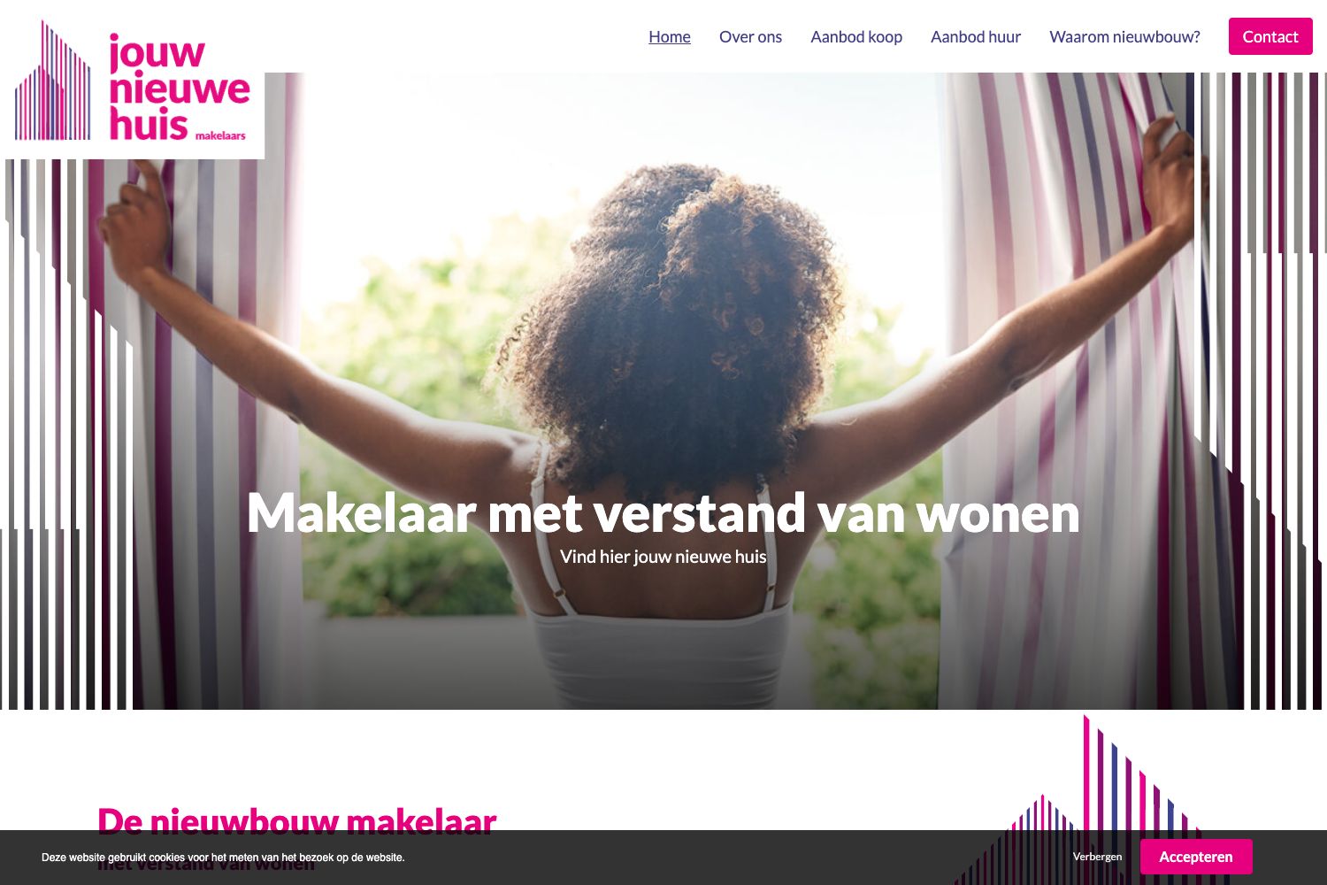 Website screenshot https://jouwnieuwehuis.nl