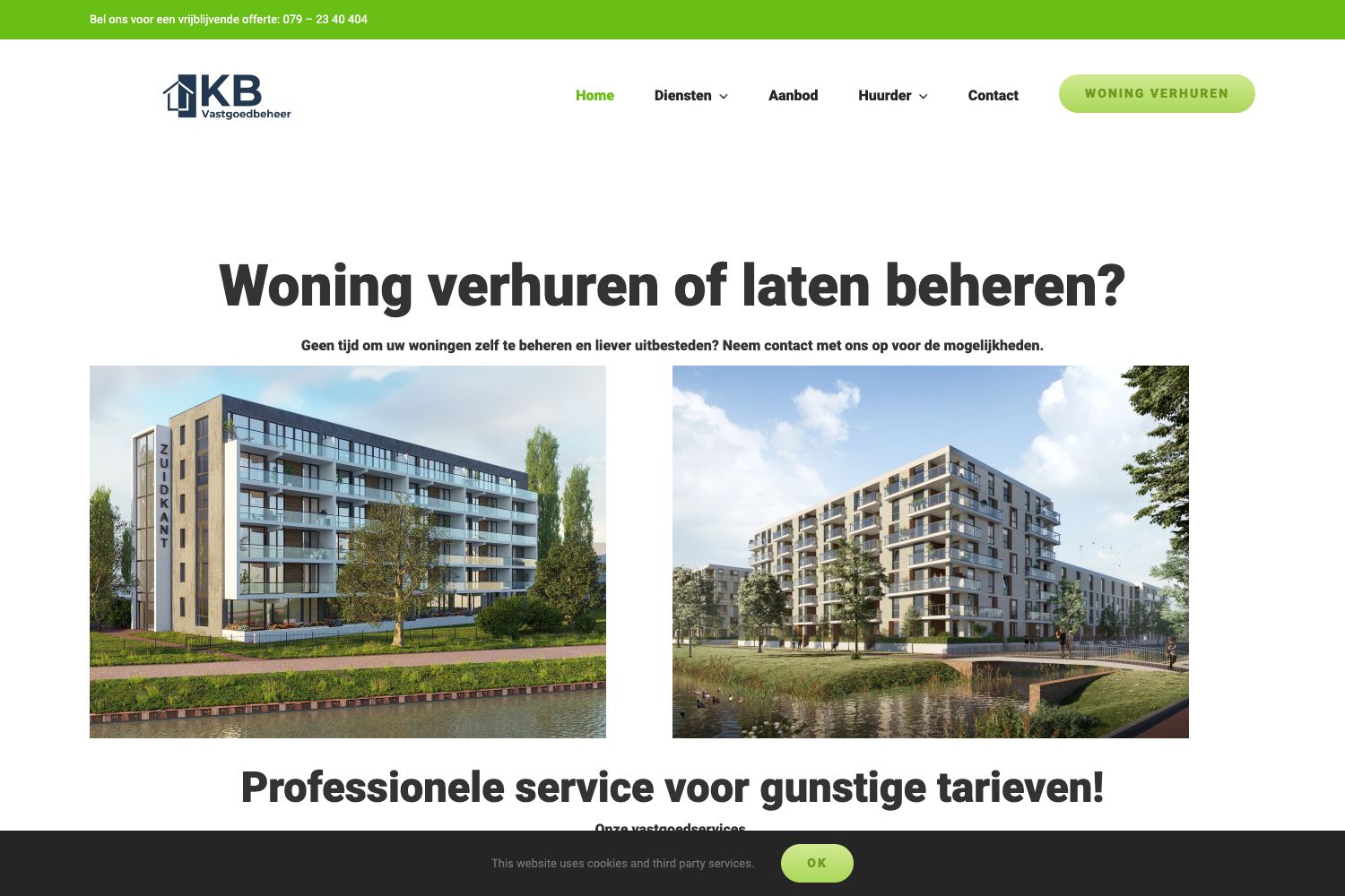 Website screenshot https://vastgoedbeheerder.nl