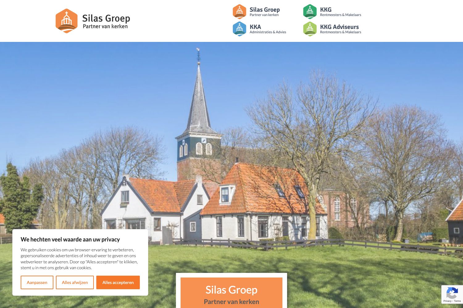 Website screenshot https://silasgroep.nl