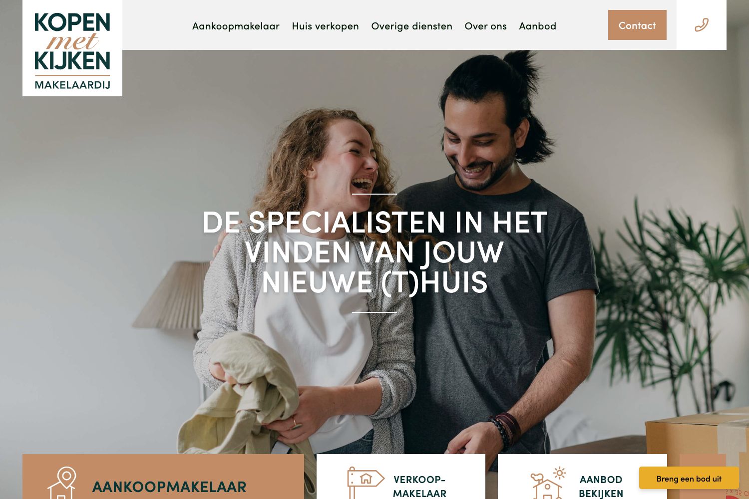 Website screenshot https://kopenmetkijken.nl