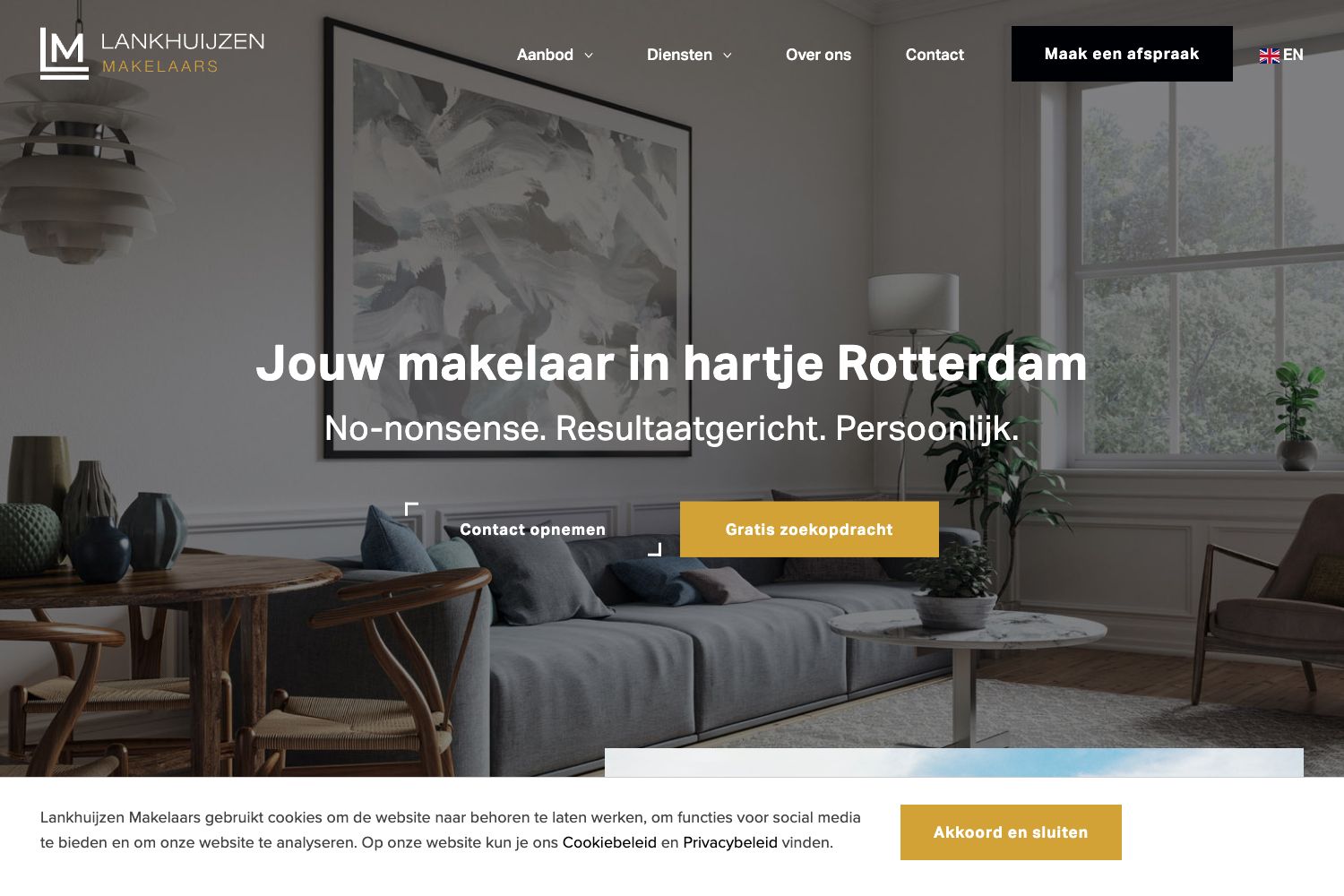 Website screenshot https://lankhuijzen.nl