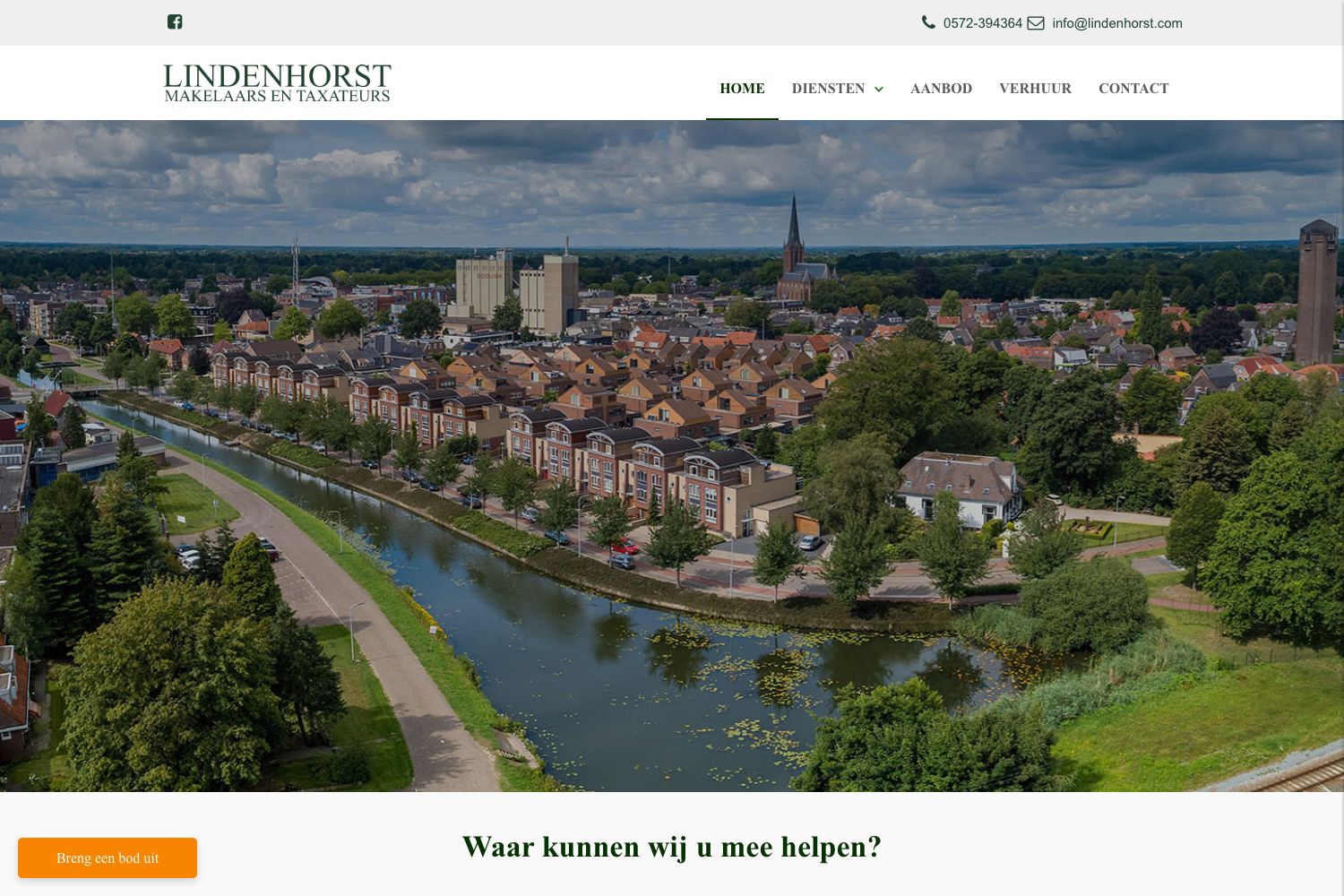 Website screenshot https://lindenhorst.com