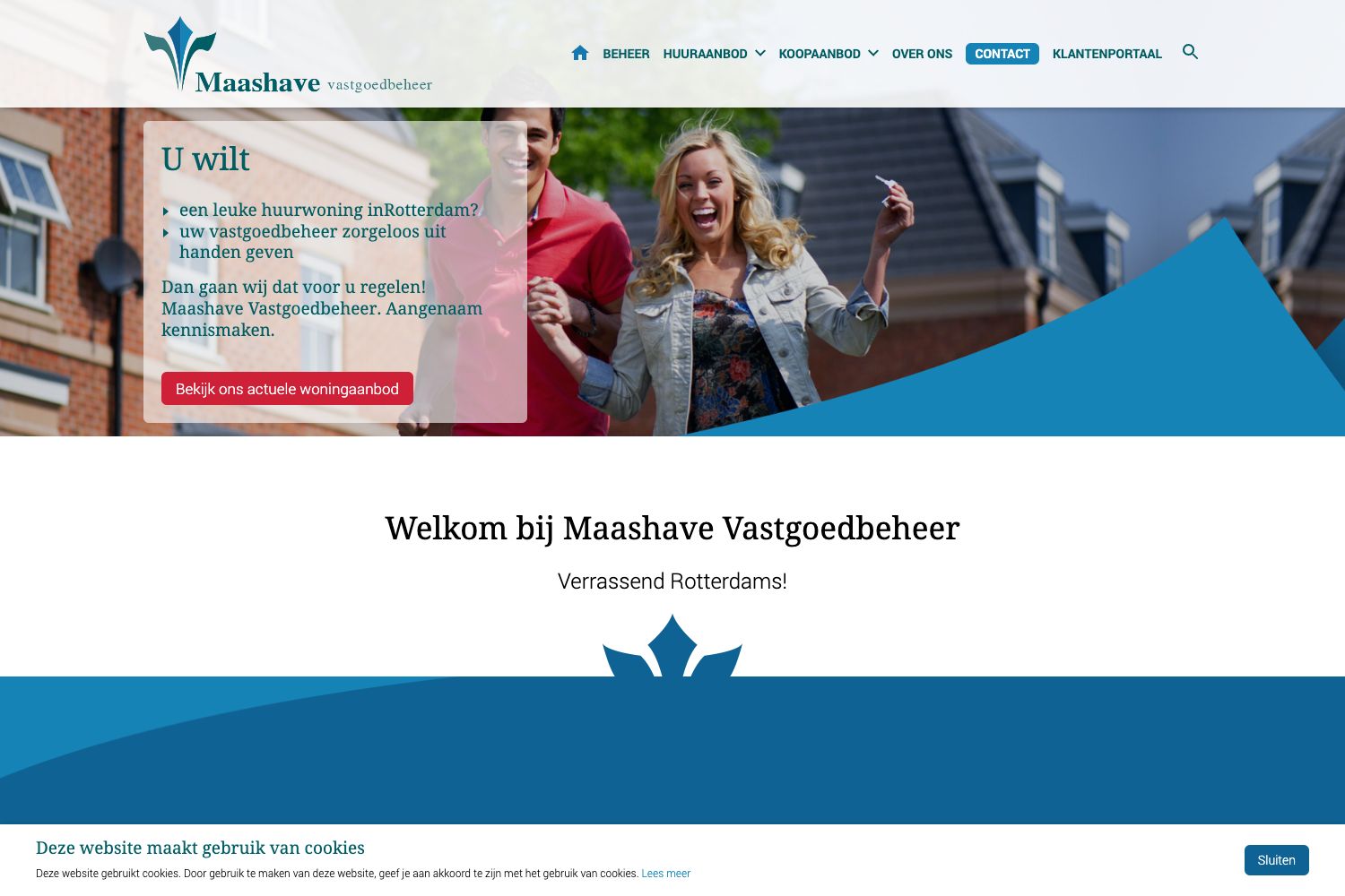 Website screenshot https://maashave.com
