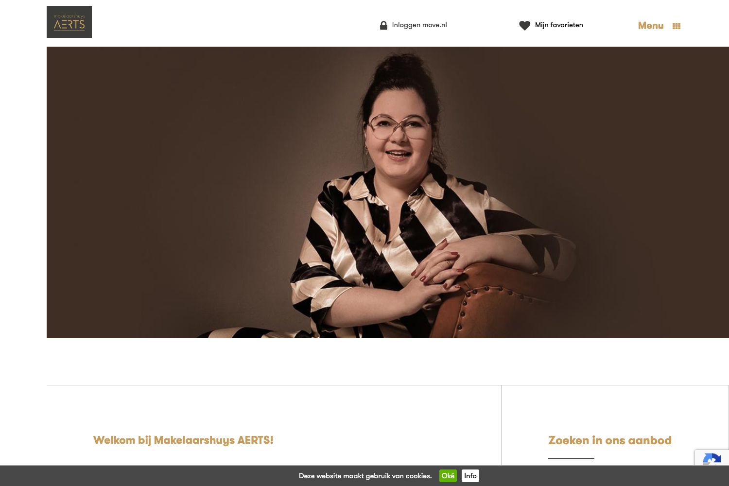 Website screenshot https://aerts.nl