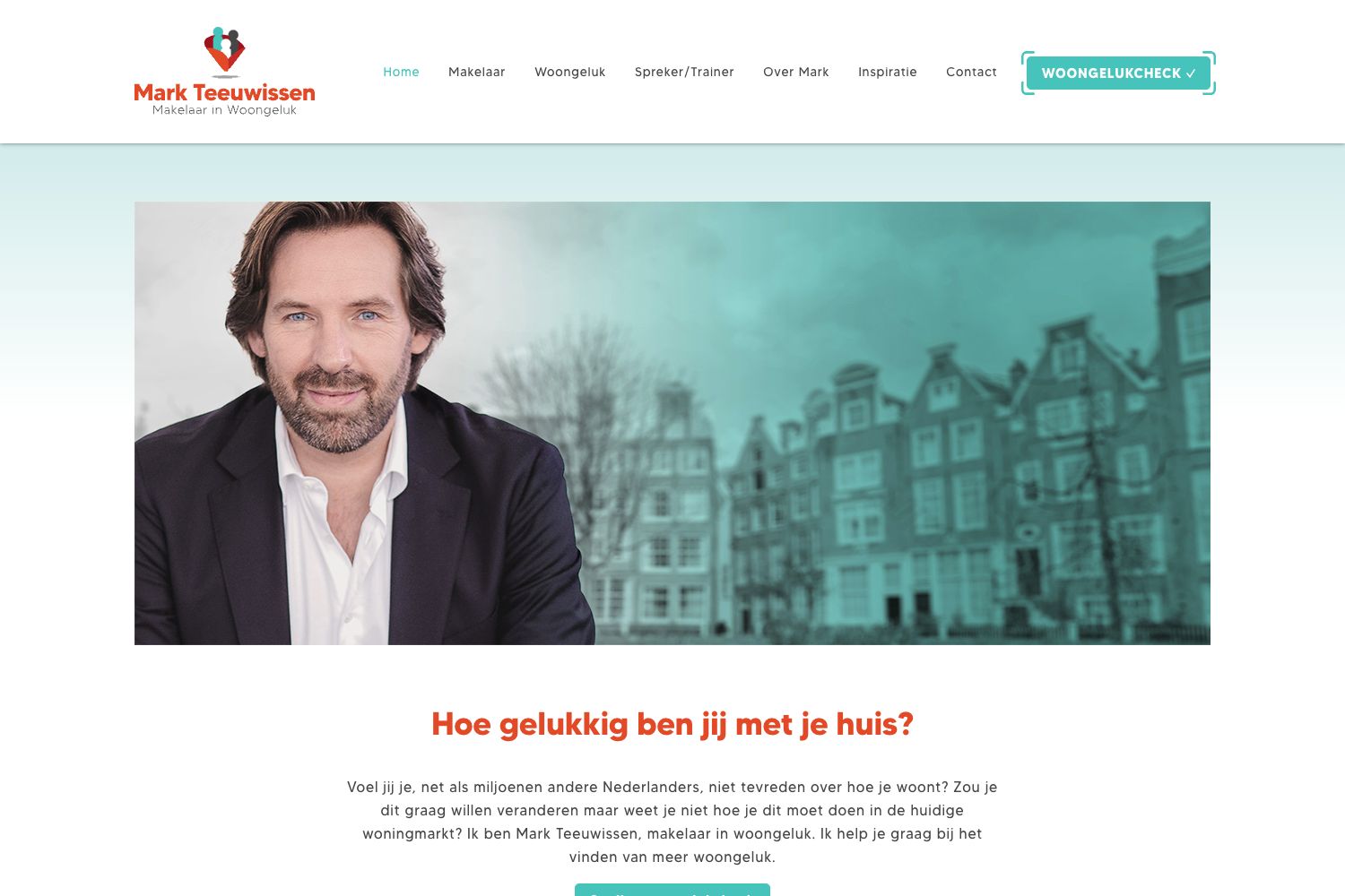 Website screenshot https://markteeuwissen.nl