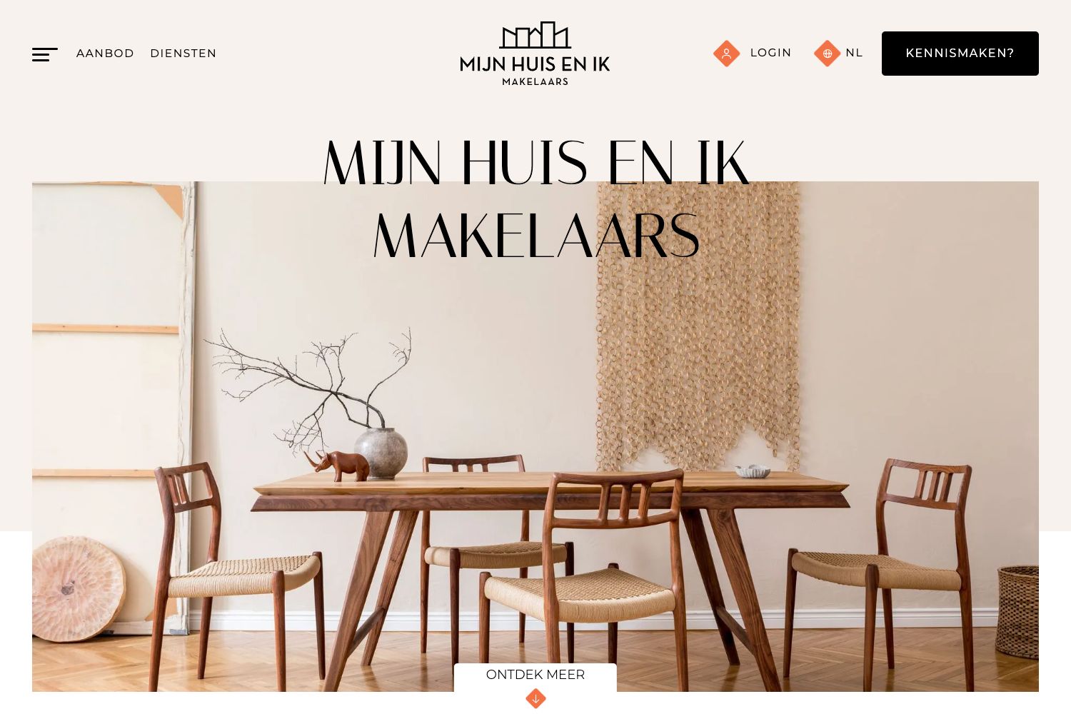 Website screenshot https://mijnhuisenik.com