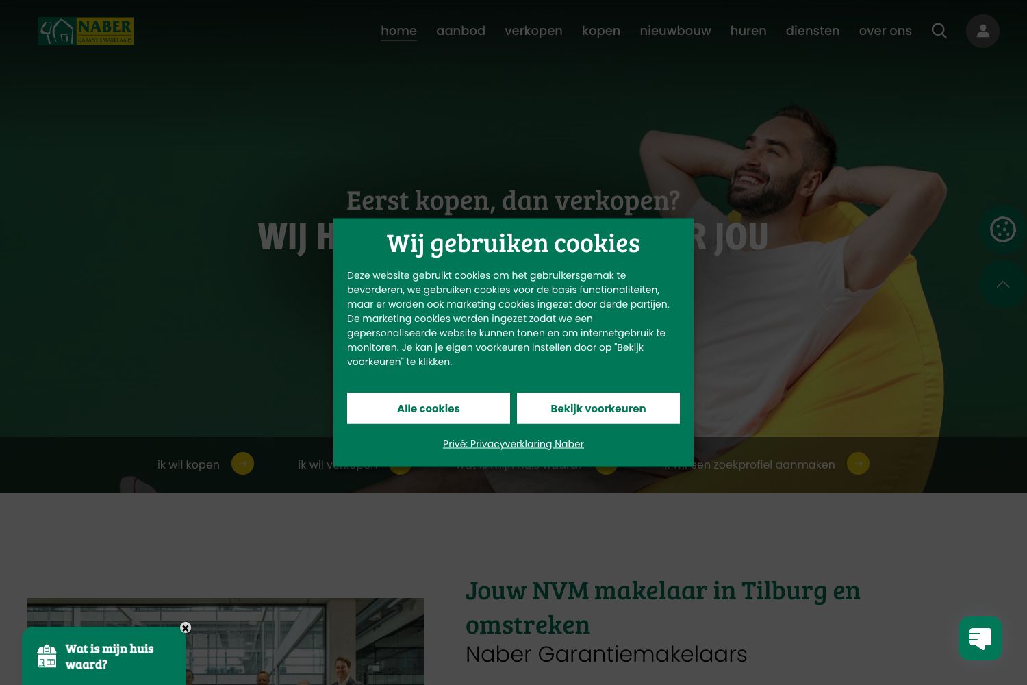 Website screenshot https://naber.nl