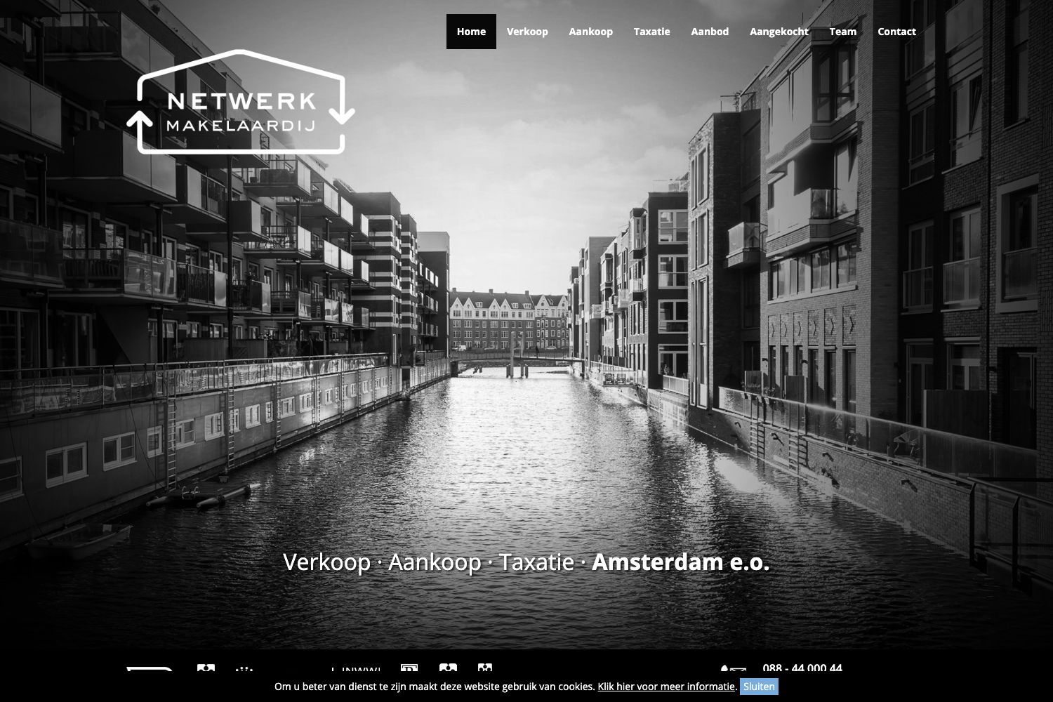 Website screenshot https://netwerkmakelaardij.nl