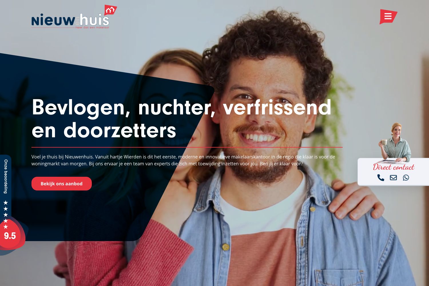 Website screenshot https://nieuw-en-huis.nl