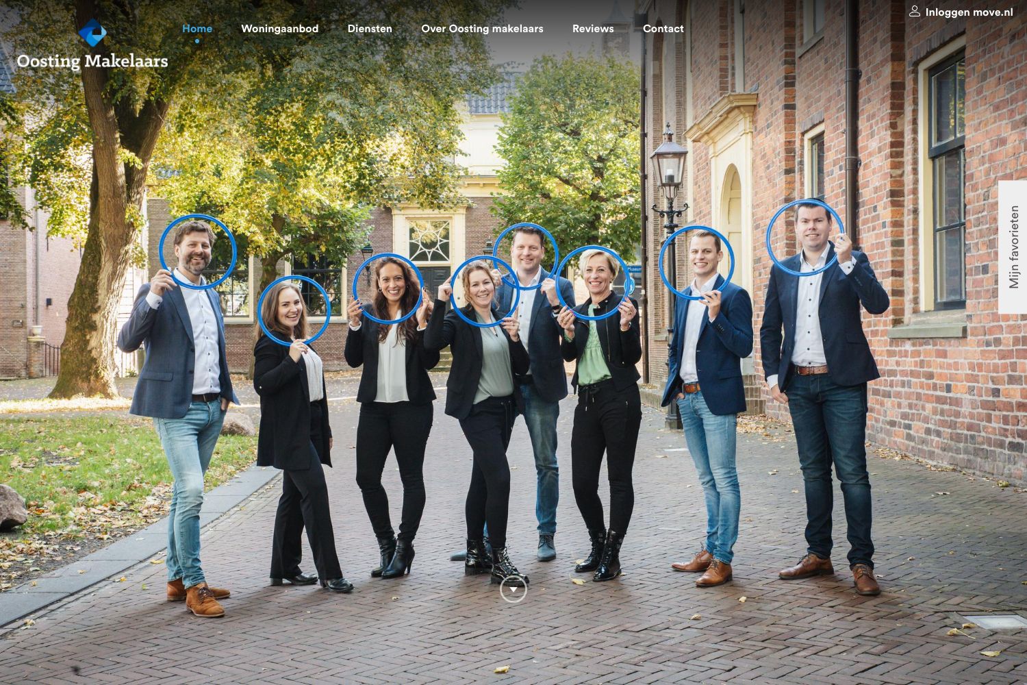 Website screenshot https://oostingmakelaars.nl