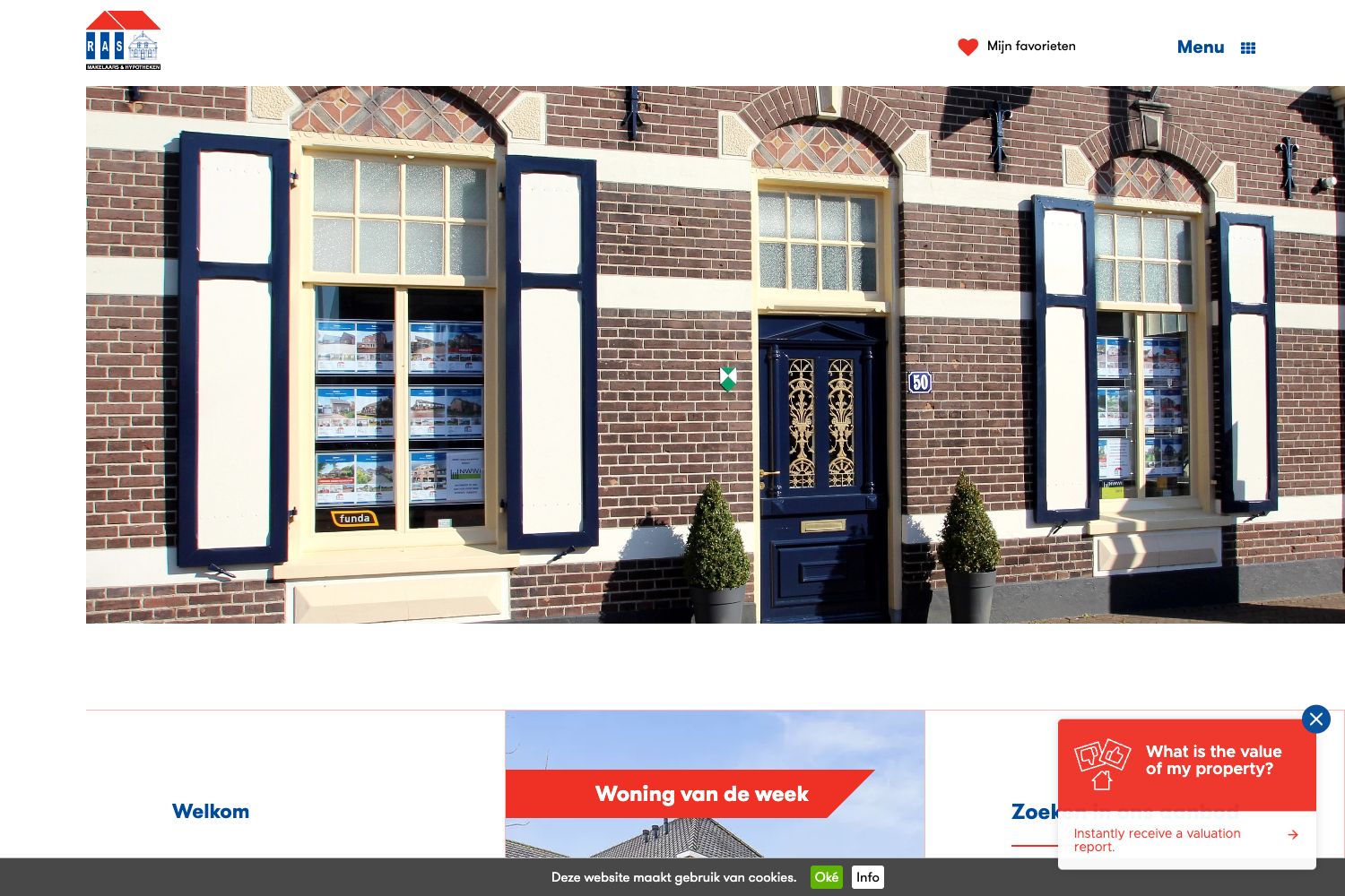 Website screenshot https://rasmakelaars.nl