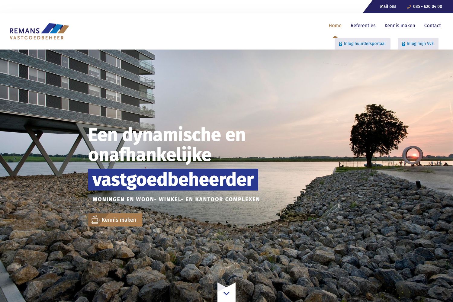 Website screenshot https://remans.nl