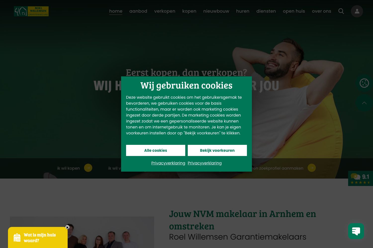 Website screenshot https://roelwillemsen.nl
