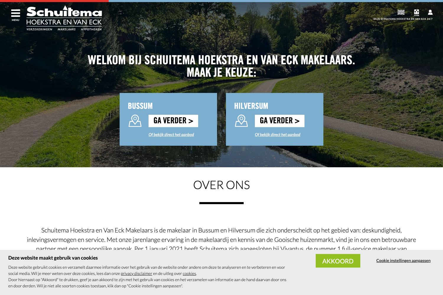 Website screenshot https://schuitemamakelaars.nl
