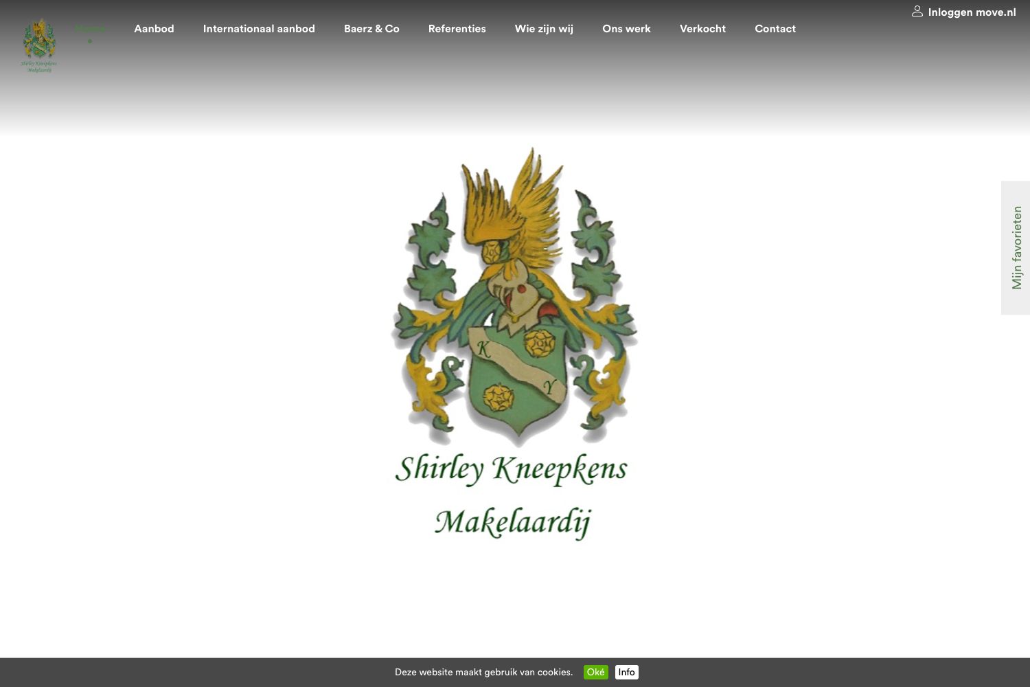 Website screenshot https://shirleykneepkens.nl